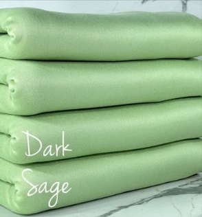 summer solid set - dark sage