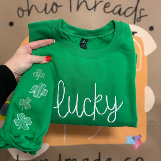 Lucky | Adult Crewneck