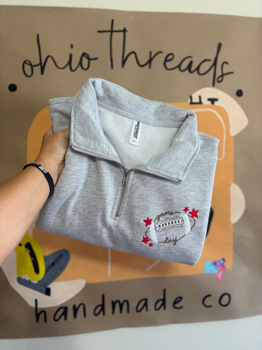 Game Day Pocket | Quarter Zip