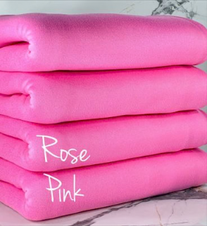 summer solid set - rose pink