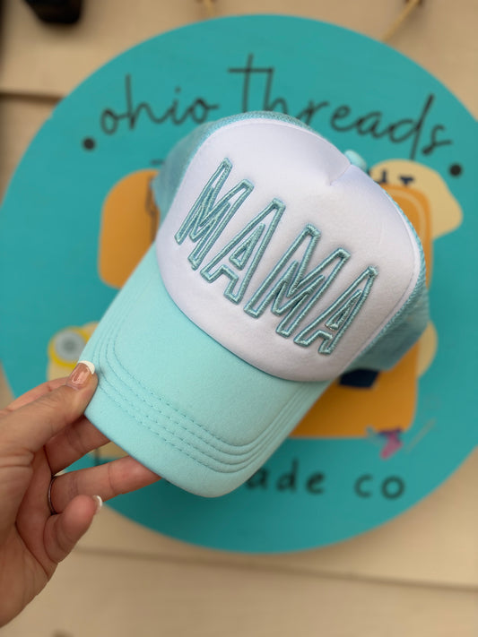 MAMA — Puff Foam Trucker Hat