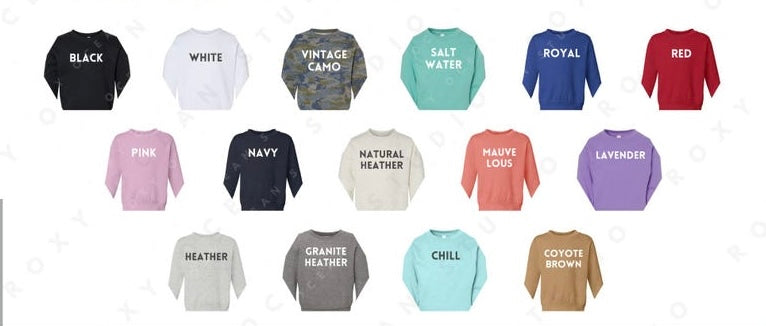 In My Crash Out Era | Kids Crewneck